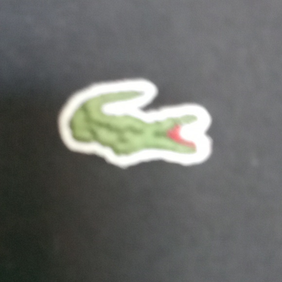 Lacoste Long Sleeve Shirt Size 7 (XXL) black EUC - Picture 2 of 4